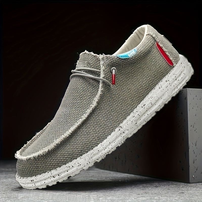  Men's Canvas Loafers Breathable Non Slip Sneakers