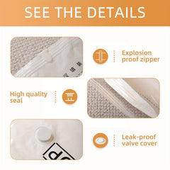 6pcs Quilts Storage Bags Dustproof Space Saver Organizer