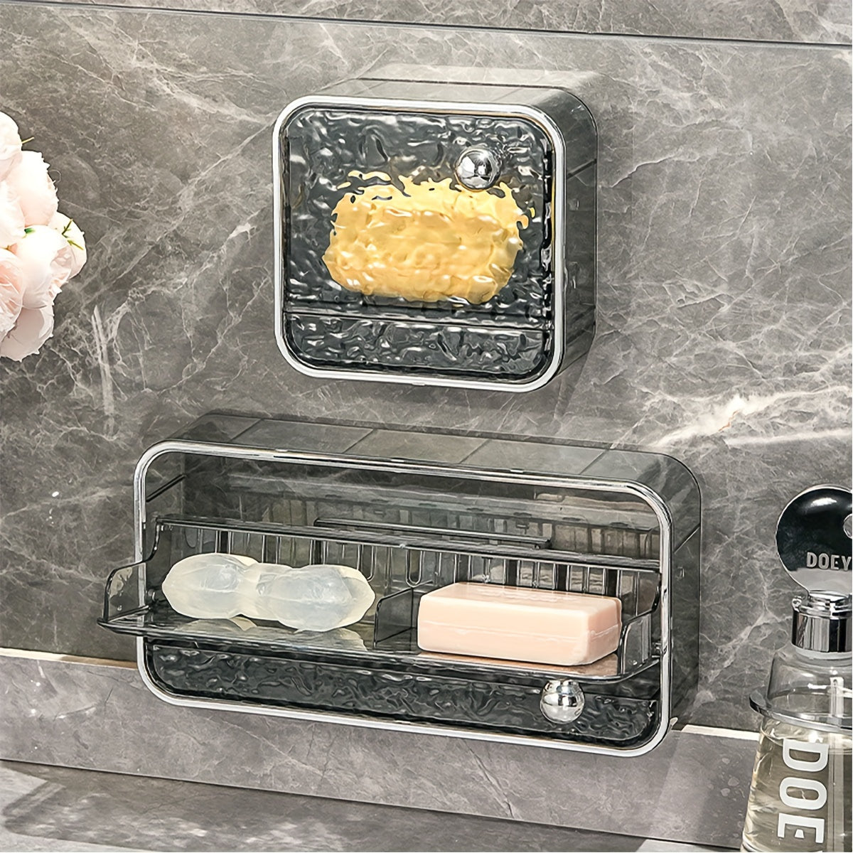 Soap Box Punch Soap Box Wall mounted Household Drain Storage Soap Storage Rack