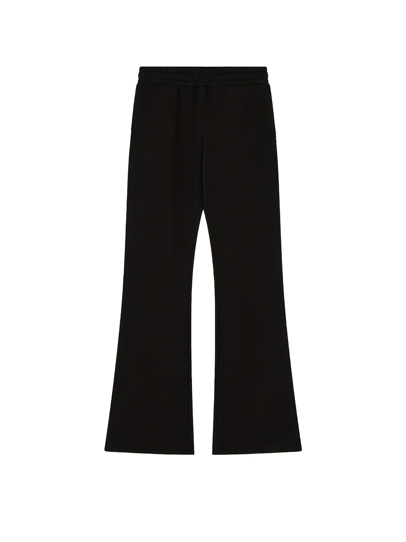 Classic Casual Bell Bottom Joggers Men's Pants