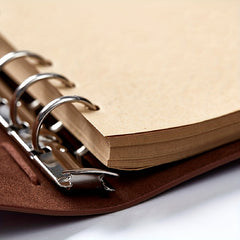 Vintage Pirate Notebook Loose Leaf Travel Diary Stationery