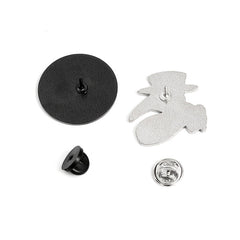 4pcs Plague Doctor Enamel Pins Set Gothic Punk Pins For Jackets Hats