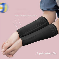 1pair Arm Guard Volleyball Elbow Guard Protective Gear Summer Extended Arm Guard