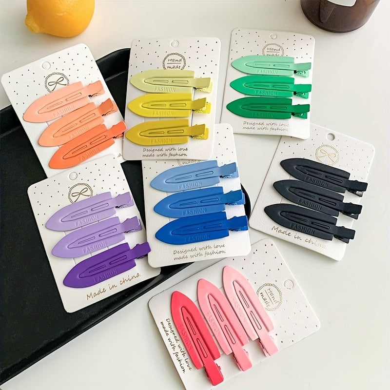 Colorful Seamless Hairpin Headwear Girl Hair Accessories