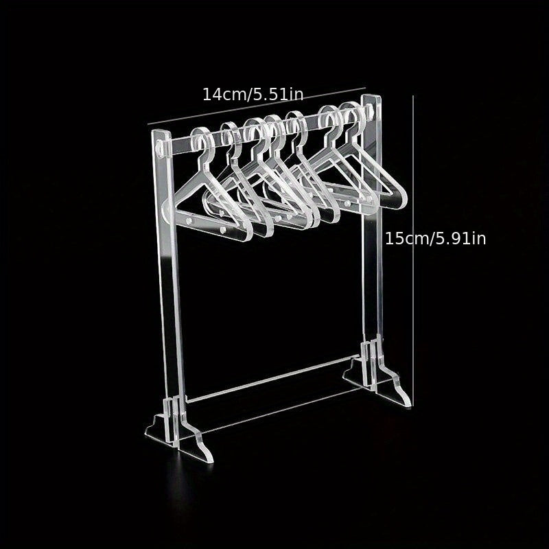 Earrings Stand Organizer Acrylic Hanger Shape Jewelry Display Holder