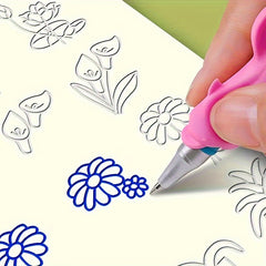 Children's Workbook Set with Pen, Refills, Holder, Copybook, Practice Book