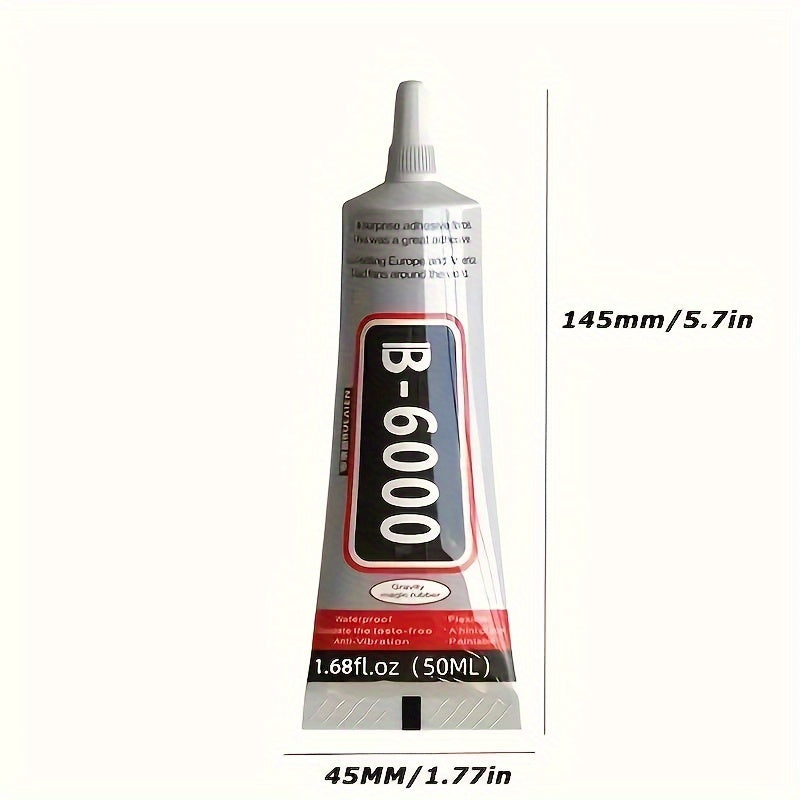 B6000 Jewelry Rhinestone Transparent Glue Precision Tip Craft Adhesive Glue