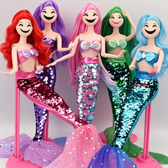 Mermaid Tail Dress up Suit Polyester DIY Toy Kit