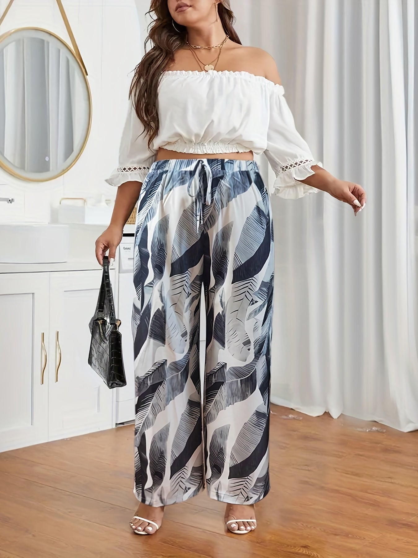  Casual Wide Leg Pants