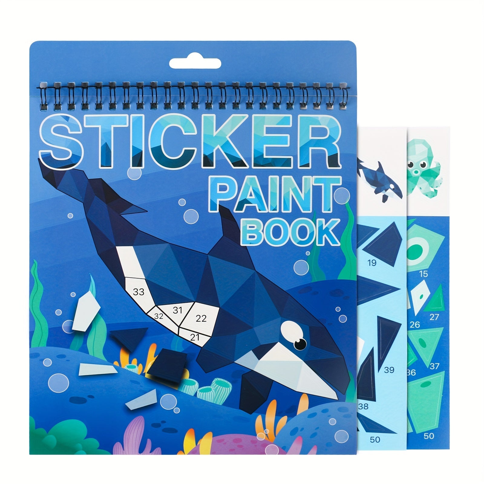 Halloween Christmas Stickers Book Crafts Paint Books Birthday Party Favor