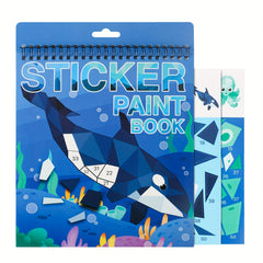 Halloween Christmas Stickers Book Crafts Paint Books Birthday Party Favor
