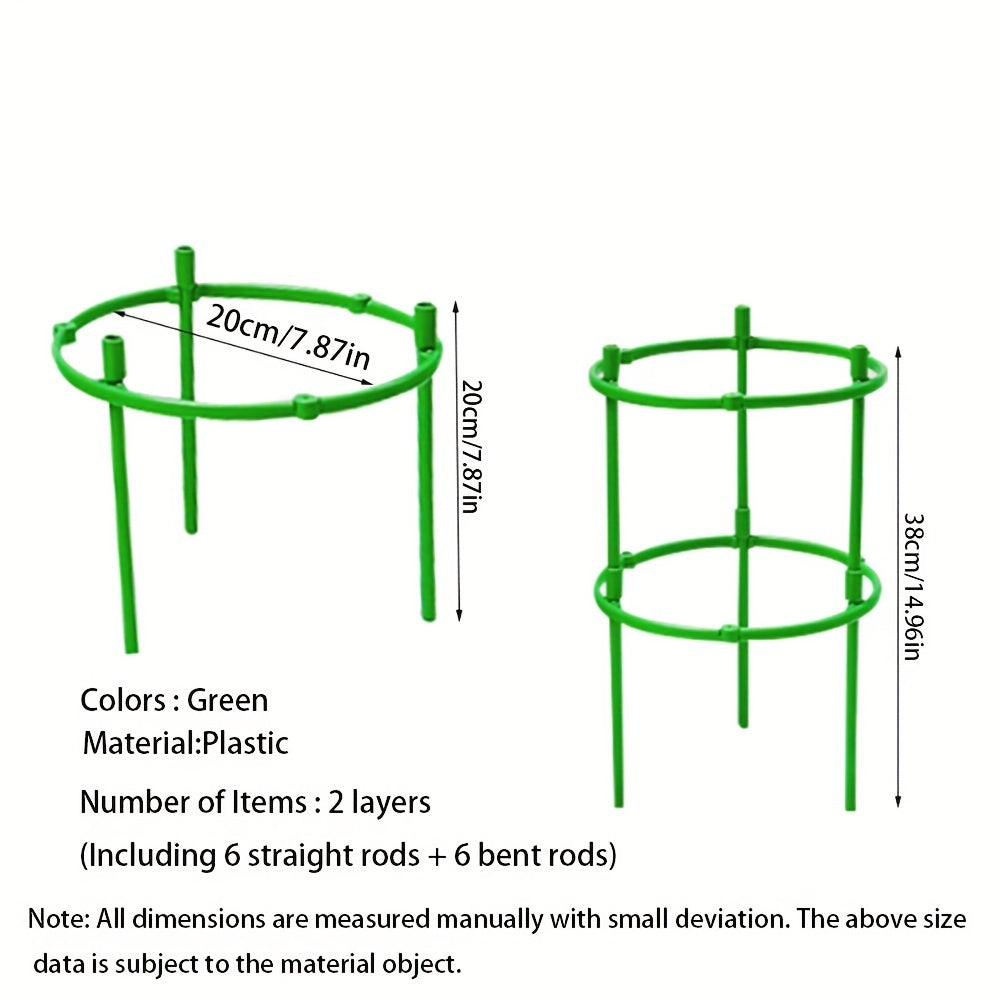 Plant Support Cages for Tomatoes Cucumbers Flowers Fruits