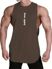 Men's Quick Dry Sleeveless Tank Top for Gym Training