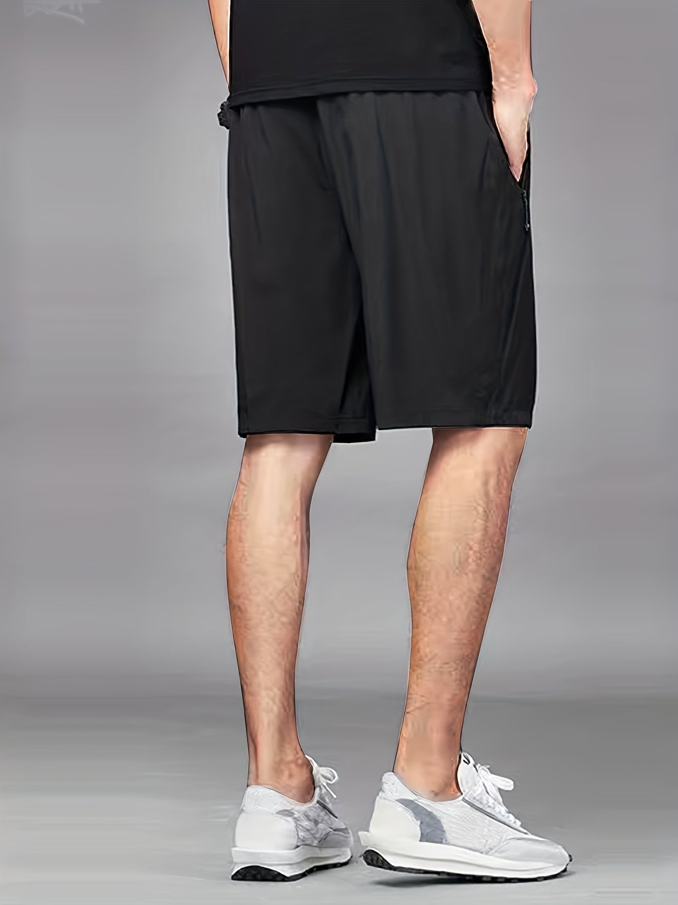 Men's Quick Drying Sport Shorts w/ Zipped Pocket