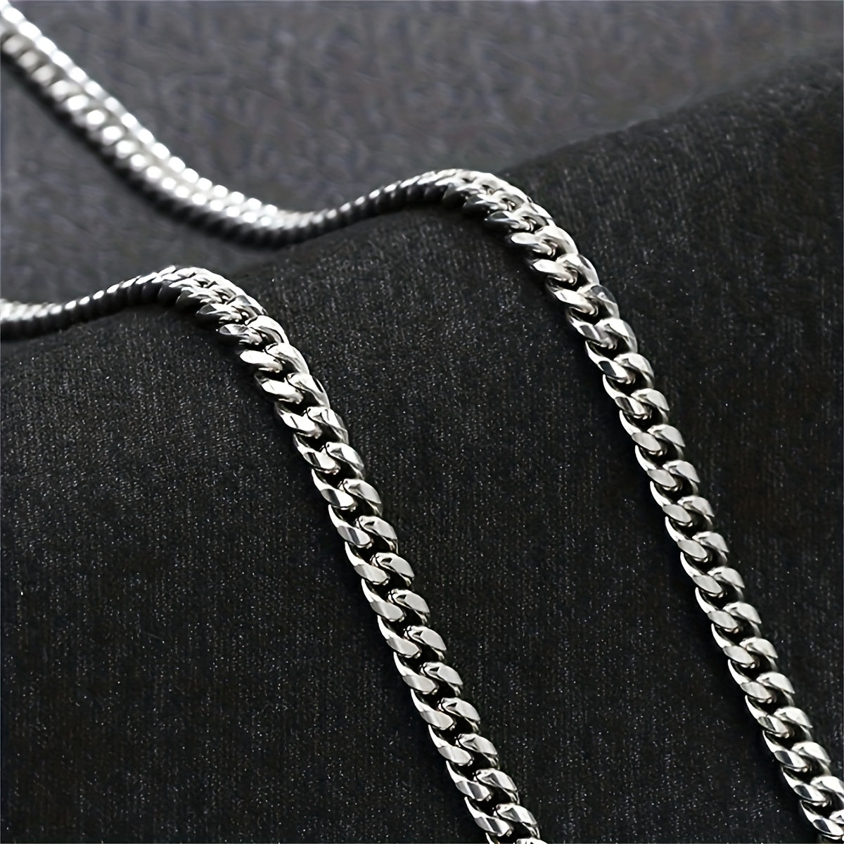 King Necklace For Him Cuban Link Chain Birthday Party Christmas Men