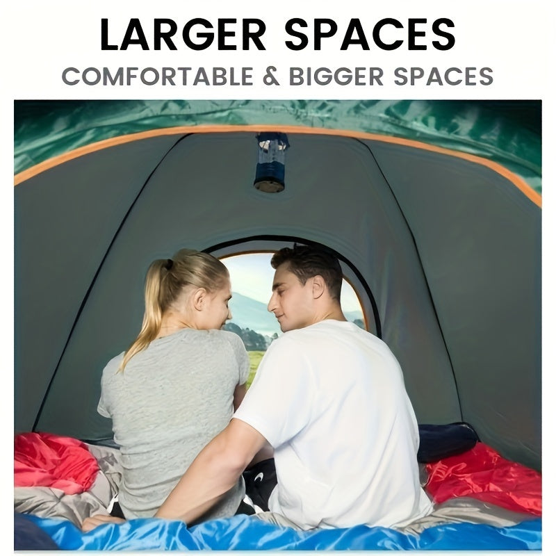 Waterproof Quick Opening Camping Tent Portable Single Layer Tent