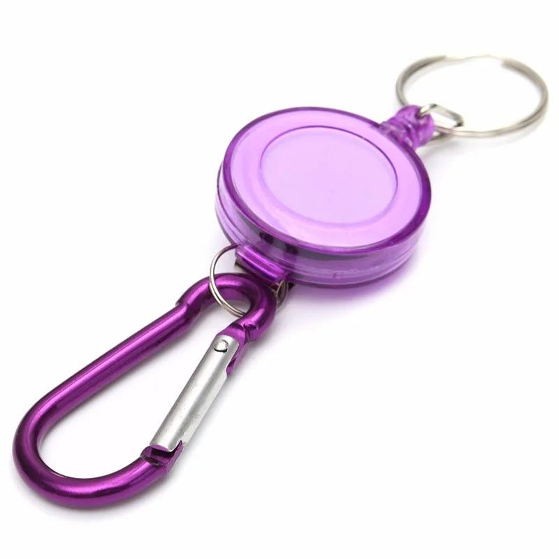 50PCS Mini Keychain Holder Organizer Keychain Clip Pocket Tool Pouch Car Key Bag