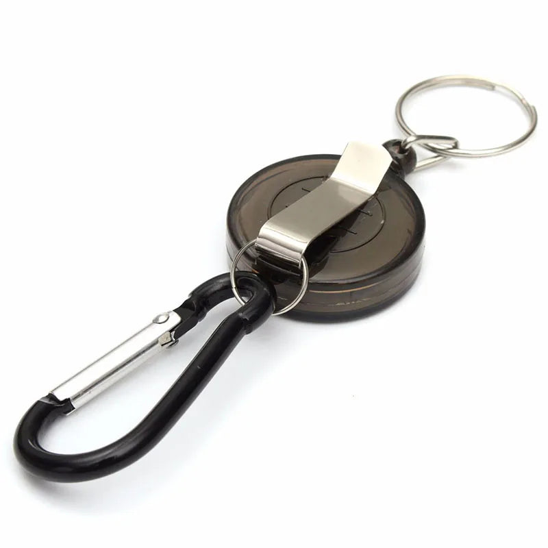 50PCS Mini Keychain Holder Organizer Keychain Clip Pocket Tool Pouch Car Key Bag