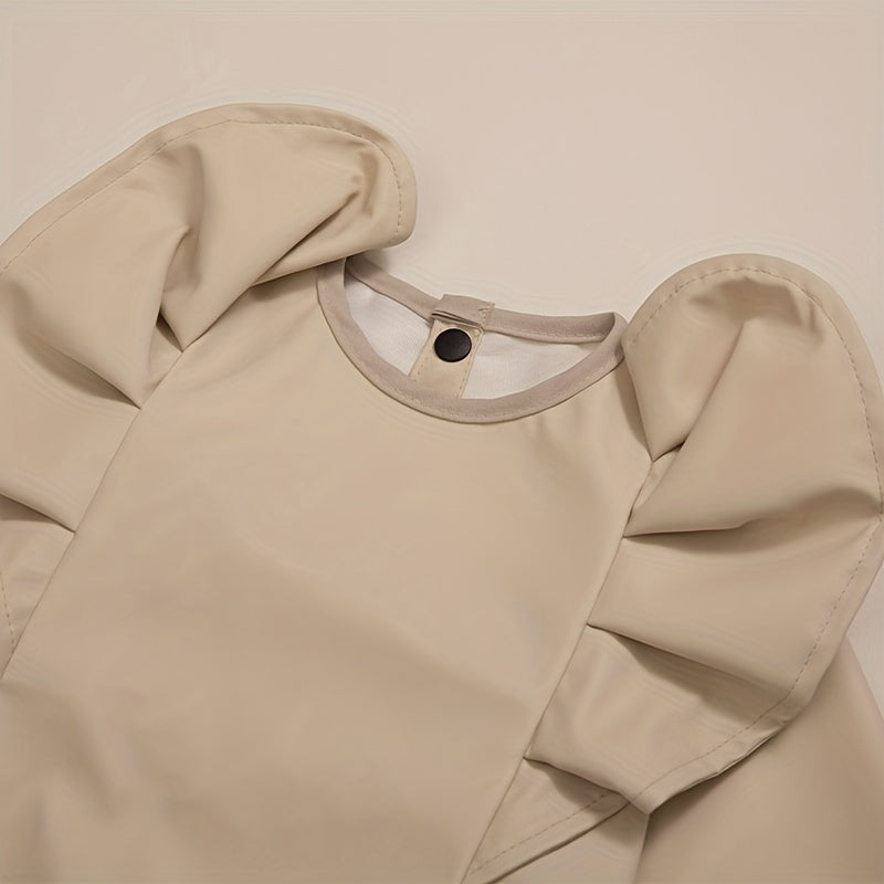 Angel Wings Waterproof Bib for Stylish Baby Girls