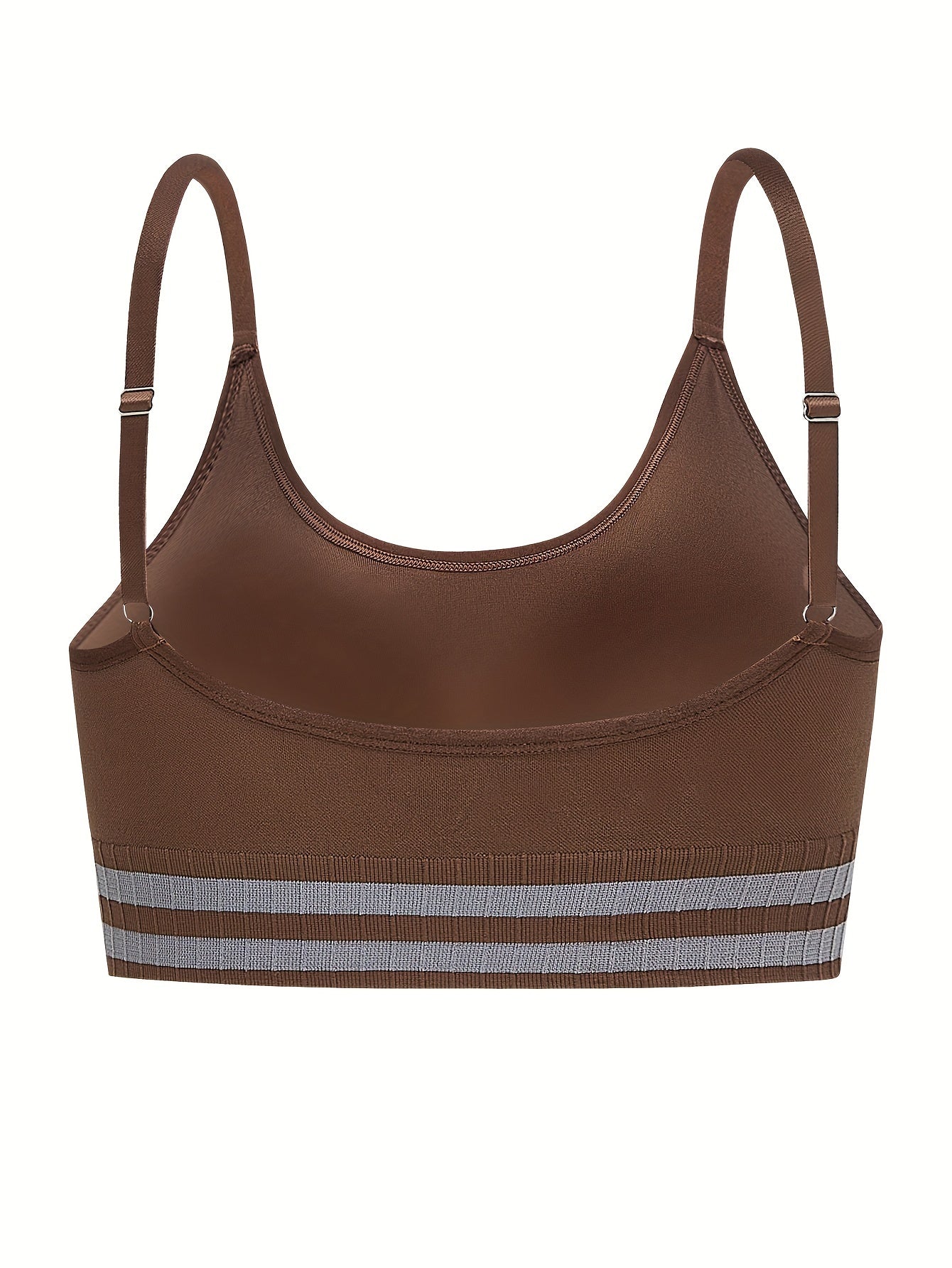  Striped Pattern Sports Bra High Stretch Yoga Fitness Bra