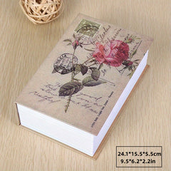 Book Money Box Safe Hidden Secret Storage Box With Key Lock
