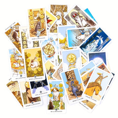 Lunalapin Rabbit Tarot Deck - Fun Tarot Game for Friends