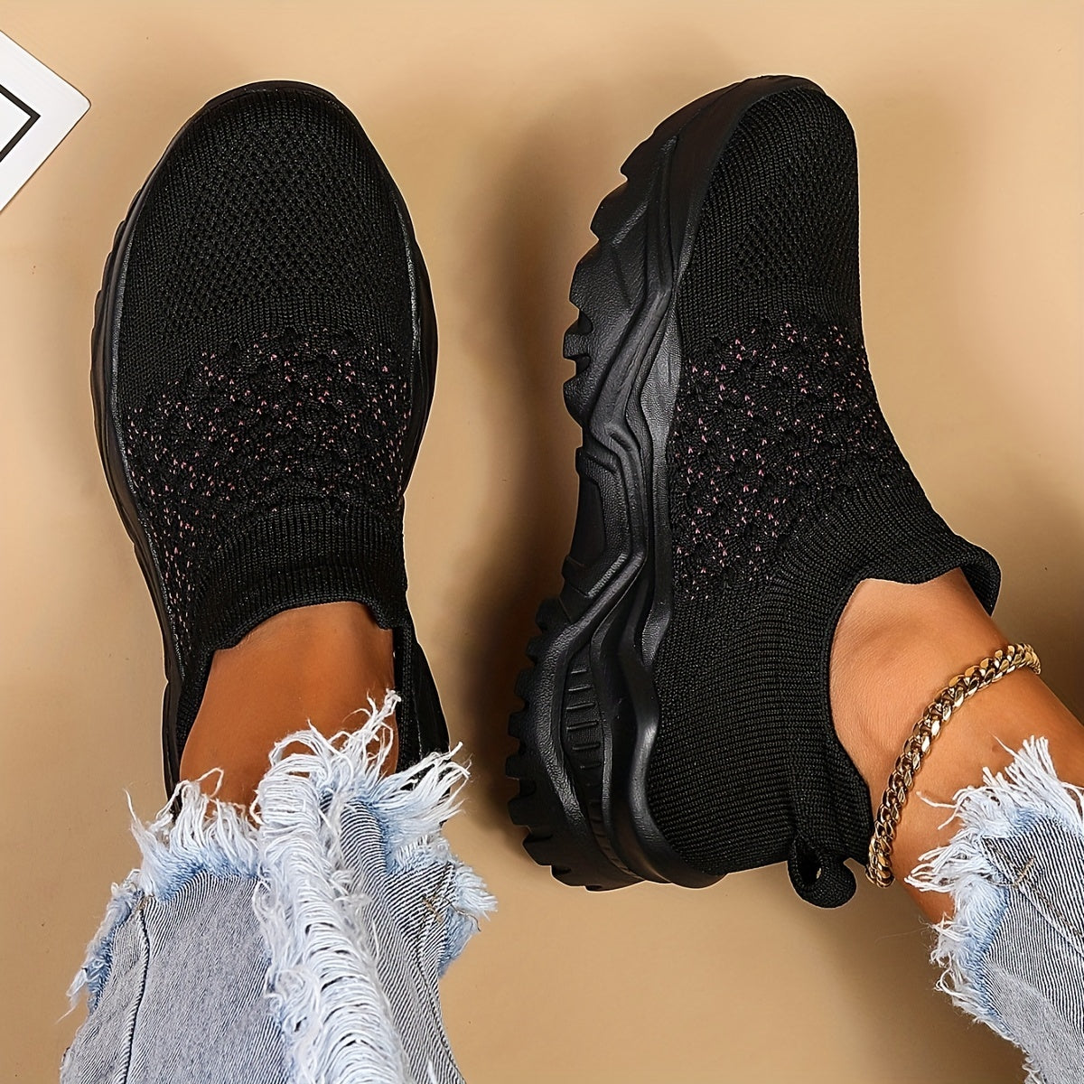 Women's Breathable Non slip Tennis Sports Shoes
