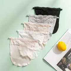 Lace Stitching Anti Peep Chest Shield Pads for Women