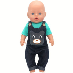 17" 18" Doll Clothes 43 Doll Clothing Outfit Set