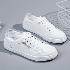 Women's Lace Up Walking Shoes Casual Flat Skate Shoes