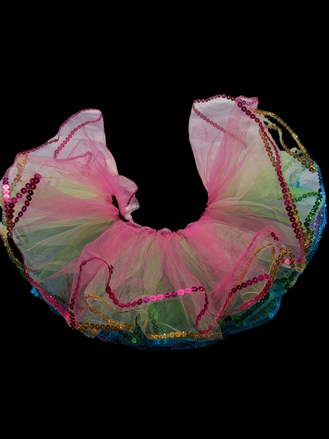 Girls Fluffy Colorful Ballet Dance Tutu Skirt Party Christmas