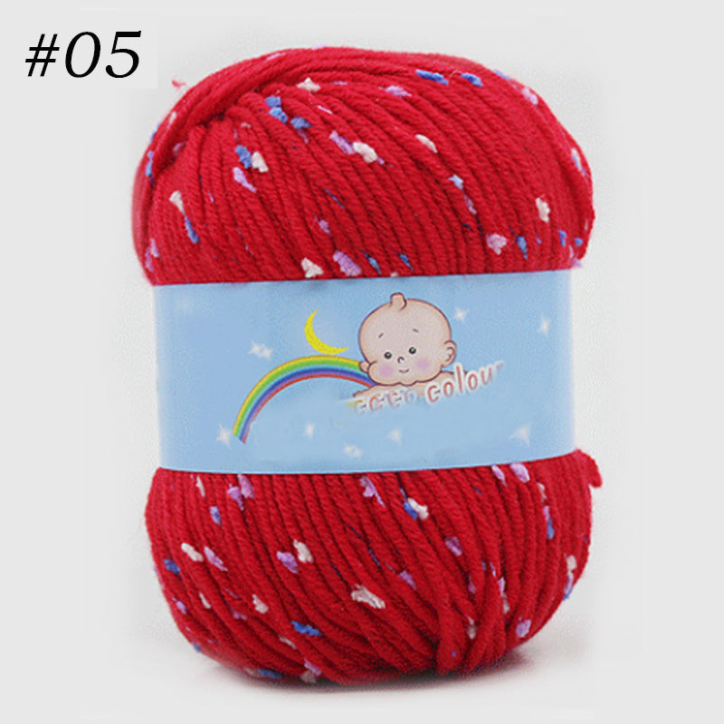 1pc Dots Yarn Crochet Yarn DIY Knitting Supplies