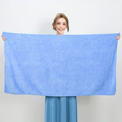 Soft Absorbent Bath Towel 55x27in Quick Dry Bathroom Shower Essential