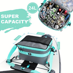 YVLEEN Waterproof Paddle Board Cooler Bag, Large Capacity, Durable PVC Material
