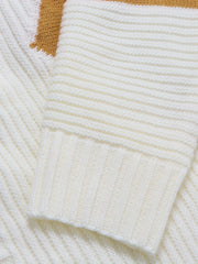  Colorblock Round Neck Jumper