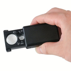 30x60 Magnifying Glass with LED Light for Jewelry Identification