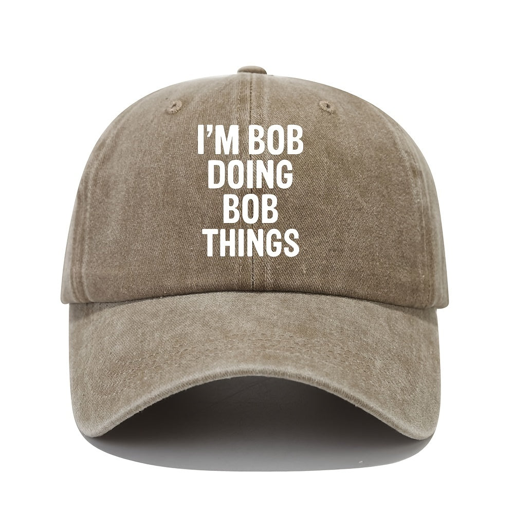 Bob Doing Bob Things Baseball Cap
