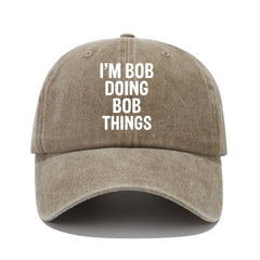 Bob Doing Bob Things Baseball Cap