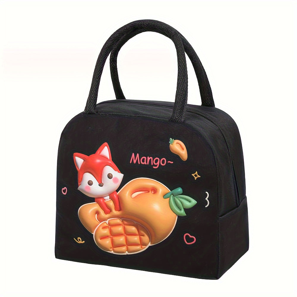 Cartoon Thermal Handheld Bag Insulated Lunch Box Bag