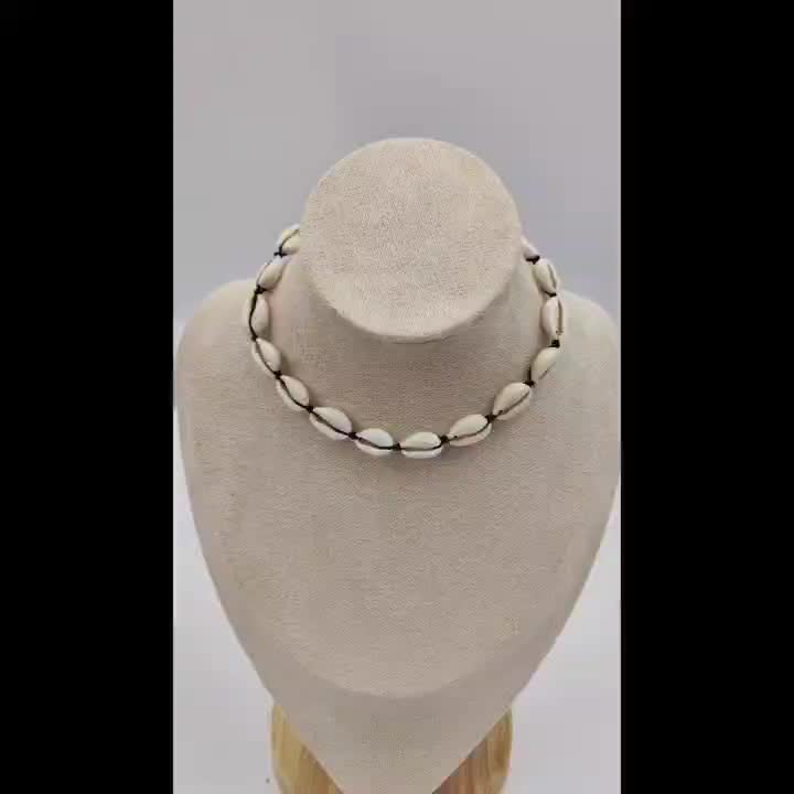 Shell Braided Bracelet Hawaiian Style Beach Necklace