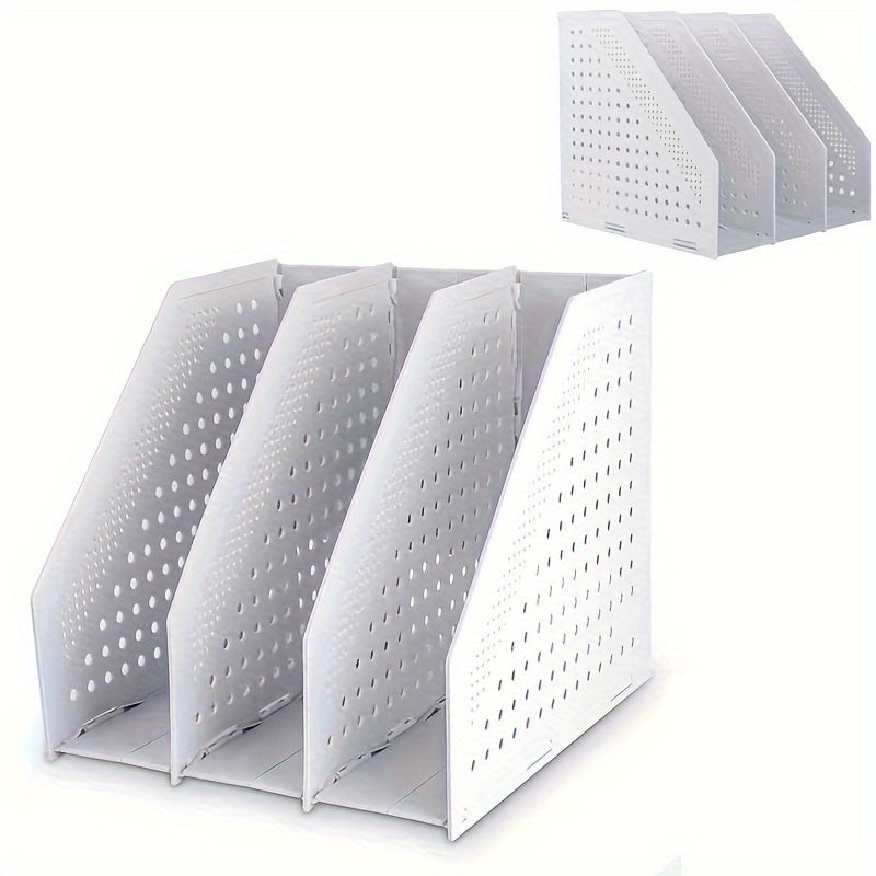 Bookshelf Standing File Holder Book Organizer for Thick Books