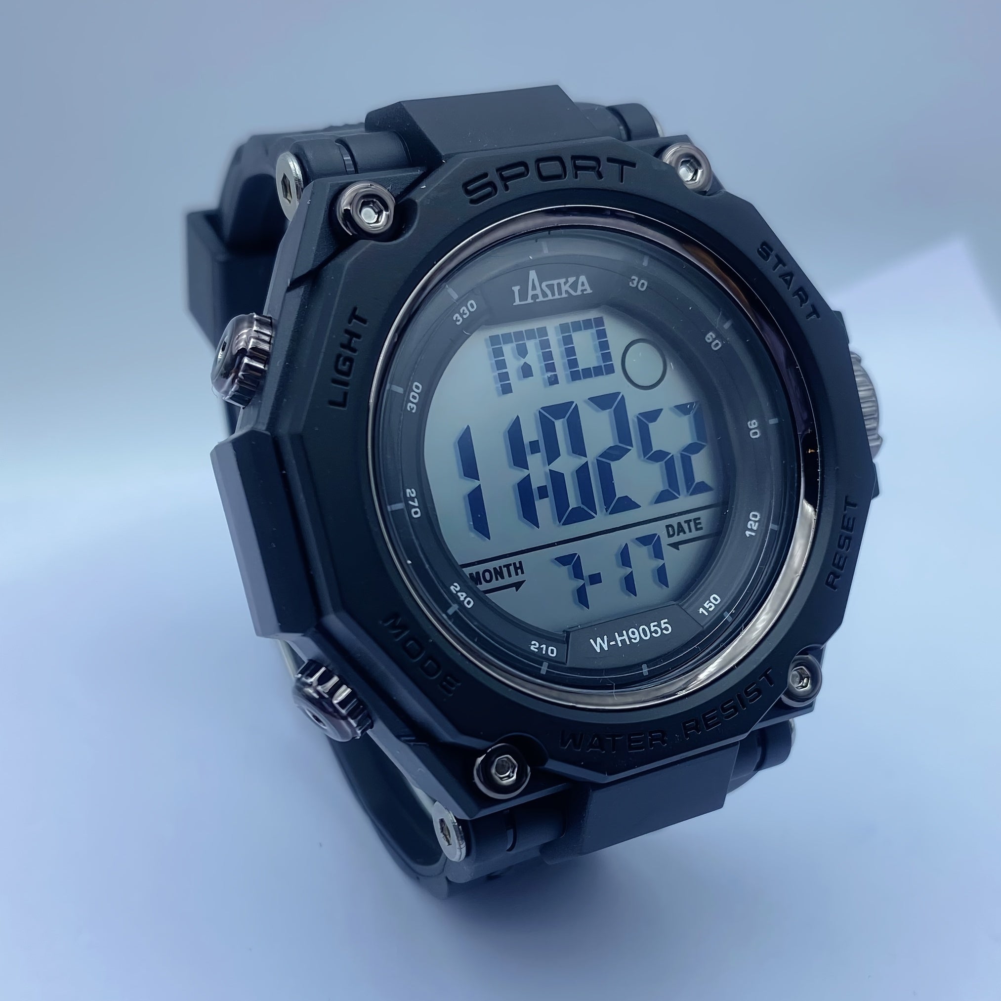 Youth Waterproof Timer Alarm Wristwatch