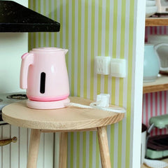 Realistic Pink Power Strip for OB11 Dollhouse Decoration