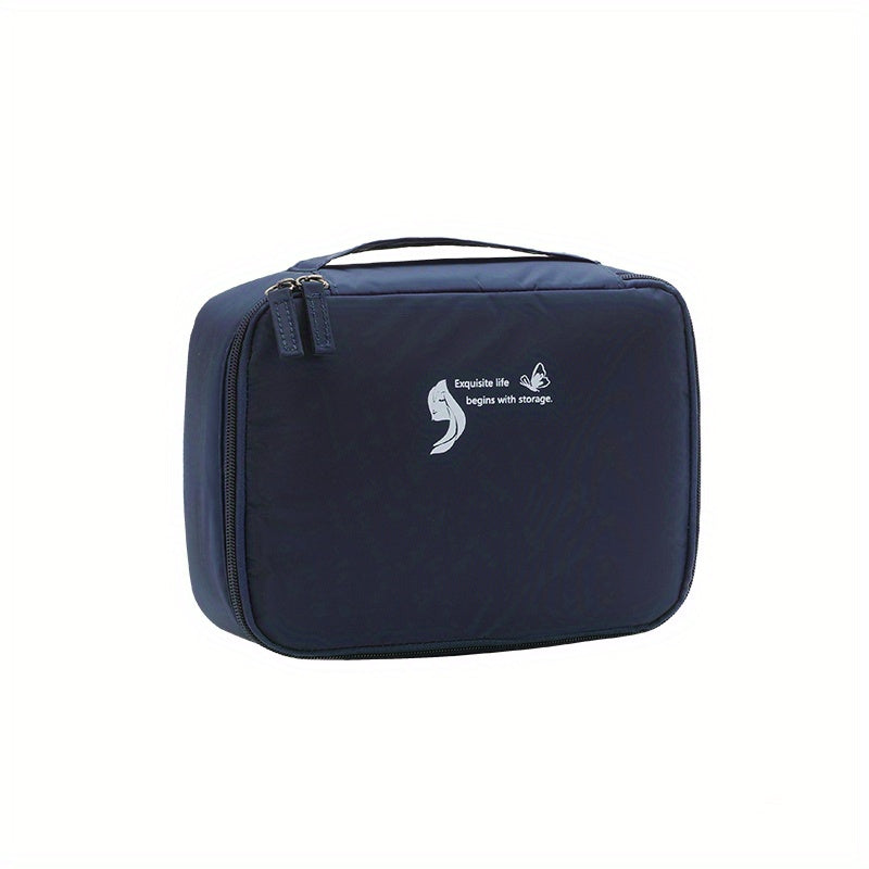 Minimalist Makeup Organizer Portable Cosmetic Bag Travel Toiletry Wash Bag