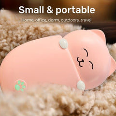 Stay Warm & Pink Pet Cat Rechargeable Hand Warmer 2 Gear Adjustment