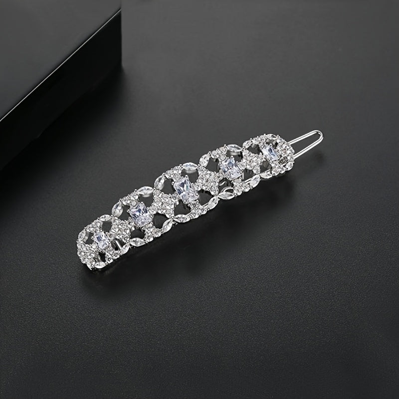 Rhinestone Hair Clip Head Jewelry Side Clip Bangs Clip Hair Accessories