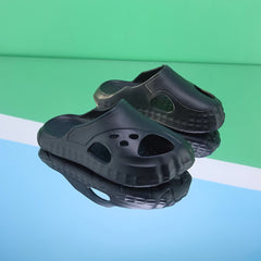 Girls Casual Solid Slippers Lightweight Non-slip Indoor Bathroom Slippers