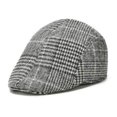 Vintage Woolen Beret Hat for Autumn Winter Fashion