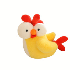Big Eye Chicken Plush Toy Animated Bird Stuffed Animal