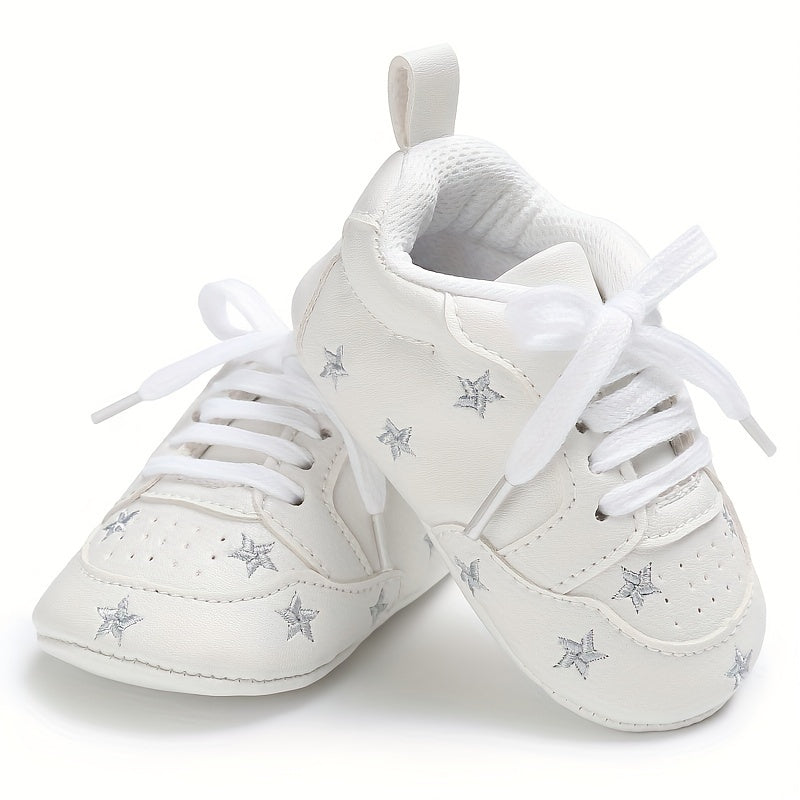 Baby Girls Lightweight Non Slip Sneakers for Indoor Outdoor Walking